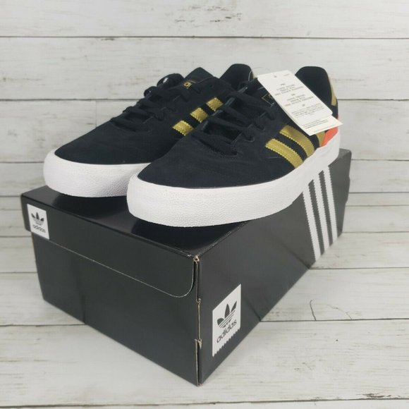 Adidas Busenitz Vulc II Black Athletic Skate Shoe - Picture 9 of 11